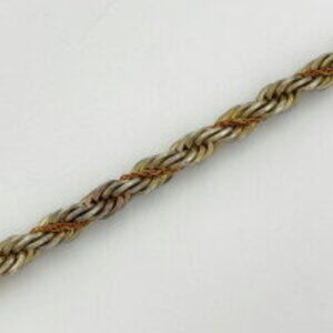 Tiffany Co Twist Chain Necklace Combination Gold Sterling Silver